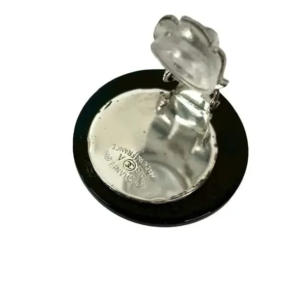 Chanel Cc Logo Clip-On Earrings #209753C73B - Picture 2 of 6